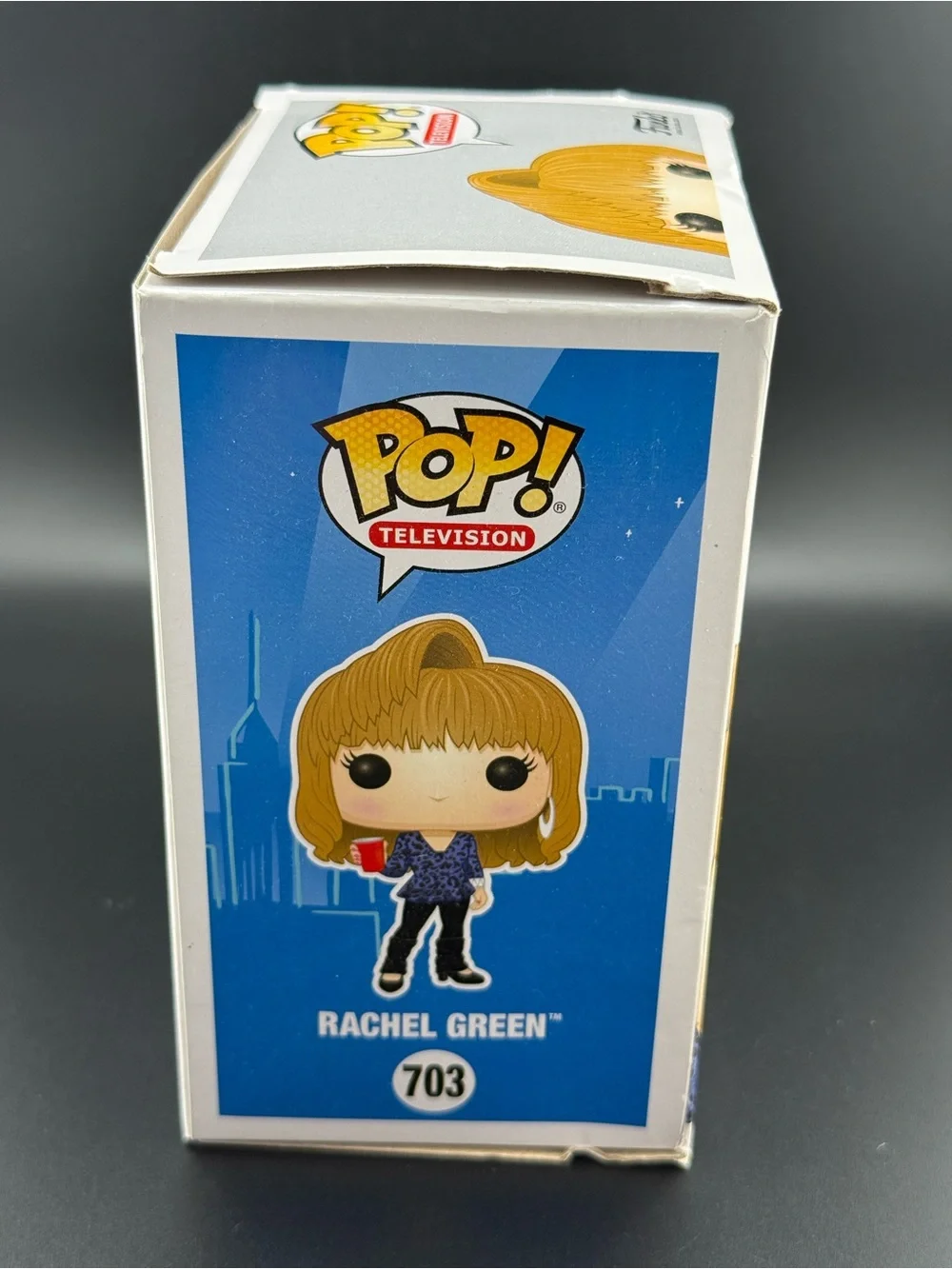 Funko Pop Friends Rachel Green #703 80’s Hair New